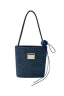 (Denim Blue)Sweetheart Rose Bucket Bag-TENERA Denim Collection - TENERA