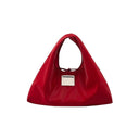 (Red Velvet)Classic Hobo Bag - TENERA Velvet Collection - TENERA