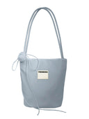 (Mist Blue)Nylon Bucket Rose Bag-TENERA Recycled Nylon - TENERA