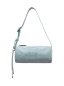 (Bubblegum Blue)Pearl Cylinder Pillow Bag -TENERA Suede Collection - TENERA