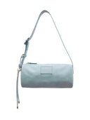 (Bubblegum Blue)Pearl Cylinder Pillow Bag -TENERA Suede Collection - TENERA