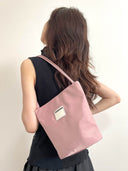 (Rubber Blush)Nylon Bucket Rose BagTENERA Recycled Nylon - TENERA