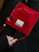 (Red Velvet)Pearl Bag (Best seller) -TENERA Velvet Collection - TENERA