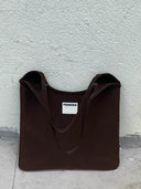 (Chocolate)Tote Bag-TENERA Vintage Collection - TENERA