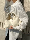 (Ivory Velvet)Classic Hobo Bag - TENERA Velvet Collection - TENERA