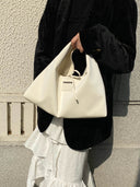 (Ivory Velvet)Classic Hobo Bag - TENERA Velvet Collection - TENERA