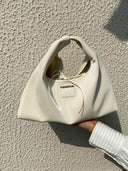 (Ivory Velvet)Classic Hobo Bag - TENERA Velvet Collection - TENERA