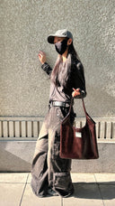 (Wax Brown)Tote Bag-TENERA Vintage Collection - TENERA