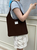 (Chocolate)Tote Bag-TENERA Vintage Collection - TENERA