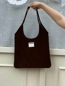 (Chocolate)Tote Bag-TENERA Vintage Collection - TENERA