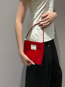 (Red Velvet)Pearl Bag (Best seller) -TENERA Velvet Collection - TENERA