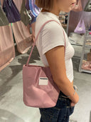 (Rubber Blush)Nylon Bucket Rose BagTENERA Recycled Nylon - TENERA