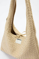 The Everyday Luxury: Meet the TENERA Large Hobo Bag – Almond Beige