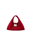 Classic Hobo Bag-Velvet Red