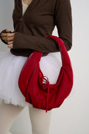 (レッドベルベット)バレエリング ホーボー-TENERA ベルベットコレクション