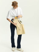 (Buttercream Jazz)Vintage Shoulder Tote-TENERA City Retro Collection - TENERA