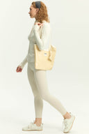 (Buttercream Jazz)Vintage Shoulder Tote-TENERA City Retro Collection - TENERA