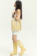 (Buttercream Jazz)Vintage Shoulder Tote-TENERA City Retro Collection - TENERA