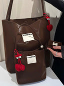 Cherry Pendant-TENERA Eco-friendly Vegan Leather - TENERA