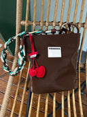 Cherry Pendant-TENERA Eco-friendly Vegan Leather - TENERA