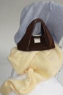 (Chocolate Velvet)Classic Hobo Bag - TENERA Velvet Collection