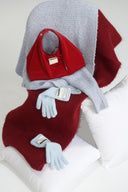 (Anchor Red)Classic Hobo Bag - TENERA Velvet Collection