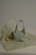 Medium Suede Reversible Pouch
