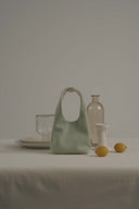 Medium Suede Reversible Pouch