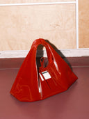 (Anchor Red)Classic Hobo Bag - TENERA Velvet Collection