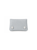 Flap Card Holder-Printed Blue