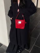 (Red Velvet)Pearl Bag -TENERA Velvet Collection - TENERA