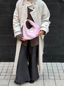 (Lilac)Classic Hobo Bag - TENERA Velvet Collection - TENERA