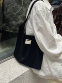 (Black)Tote Bag-TENERA Vintage Collection