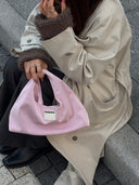 (Lilac)Classic Hobo Bag - TENERA Velvet Collection - TENERA