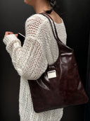 (Wax Brown)Tote Bag-TENERA Vintage Collection