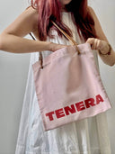 (Pink)Canvas Tote-TENERA City Resort Collection - TENERA