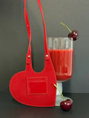 Velvet Heart Card Case-TENERA Accessories Collection - TENERA