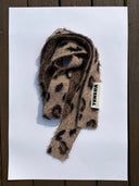 (Leopard)Faux Fur Skinny Scarf-TENERA Accessories Collection