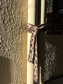 (Leopard)Faux Fur Skinny Scarf-TENERA Accessories Collection