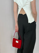 (Red Velvet)Pearl Bag -TENERA Velvet Collection - TENERA