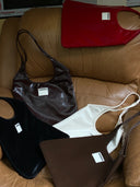 (Chocolate)Tote Bag-TENERA Vintage Collection