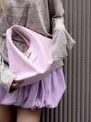 (Lilac)Classic Hobo Bag - TENERA Velvet Collection - TENERA