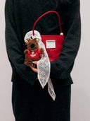 Pearl Necklace Dog Charm-TENERA Accessories Collection - TENERA