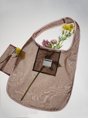 Mesh Hobo Shoulder Bag