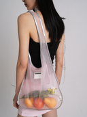Mesh Hobo Shoulder Bag