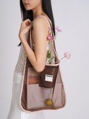 Mesh Hobo Shoulder Bag