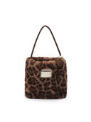 Mini Pearl Bag-Leopard Print