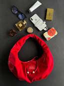 (Red Velvet)Ballet Ring Hobo-TENERA Velvet Collection - TENERA