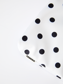 TENERA Still Life series Polka Dot satin mini shoulder bag