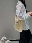 Woven Bucket Bag-TENERA Resort Collection-2